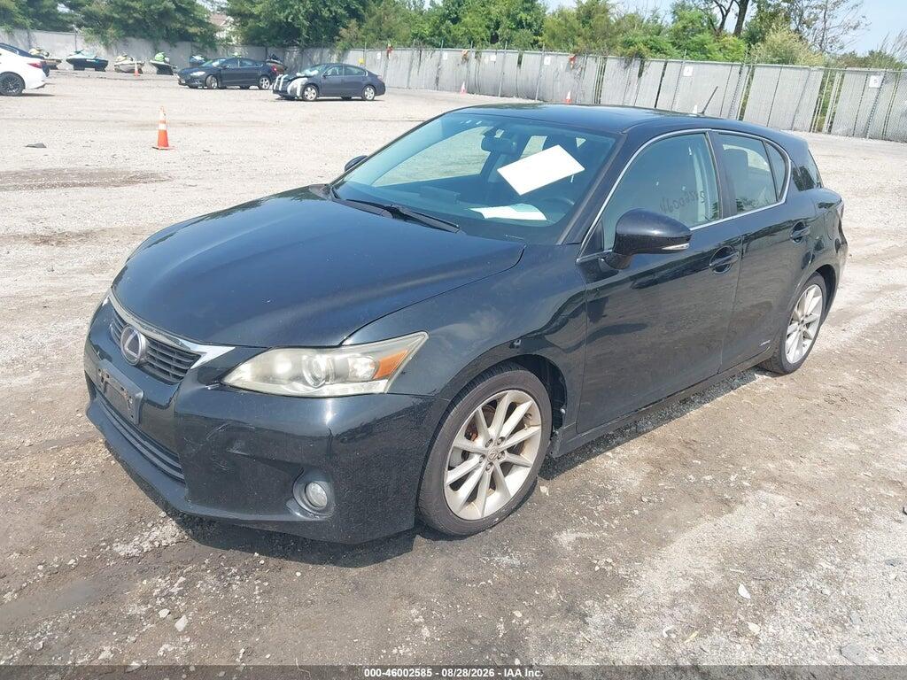 JTHKD5BH9C2088177 2012 LEXUS CT 200H photo no. 2