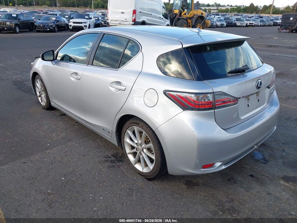 JTHKD5BH5C2078892 2012 LEXUS CT 200H photo no. 3
