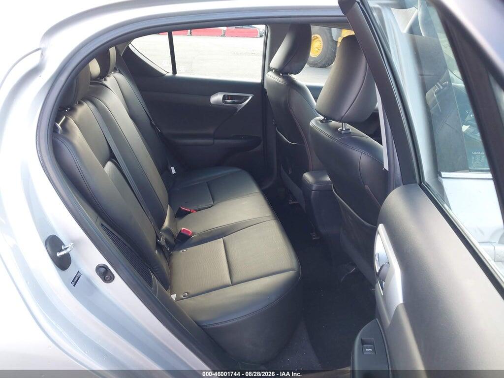 JTHKD5BH5C2078892 2012 LEXUS CT 200H photo no. 8