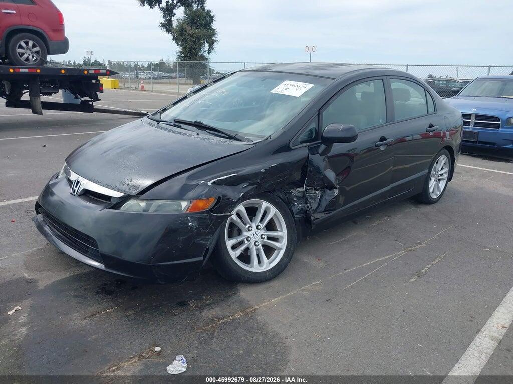 2HGFA165X8H332858 2008 HONDA CIVIC photo no. 2