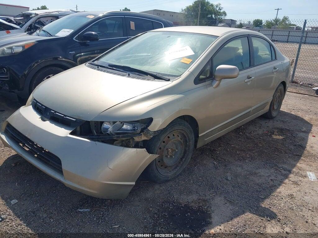 JHMFA165X8S002272 2008 HONDA CIVIC photo no. 2