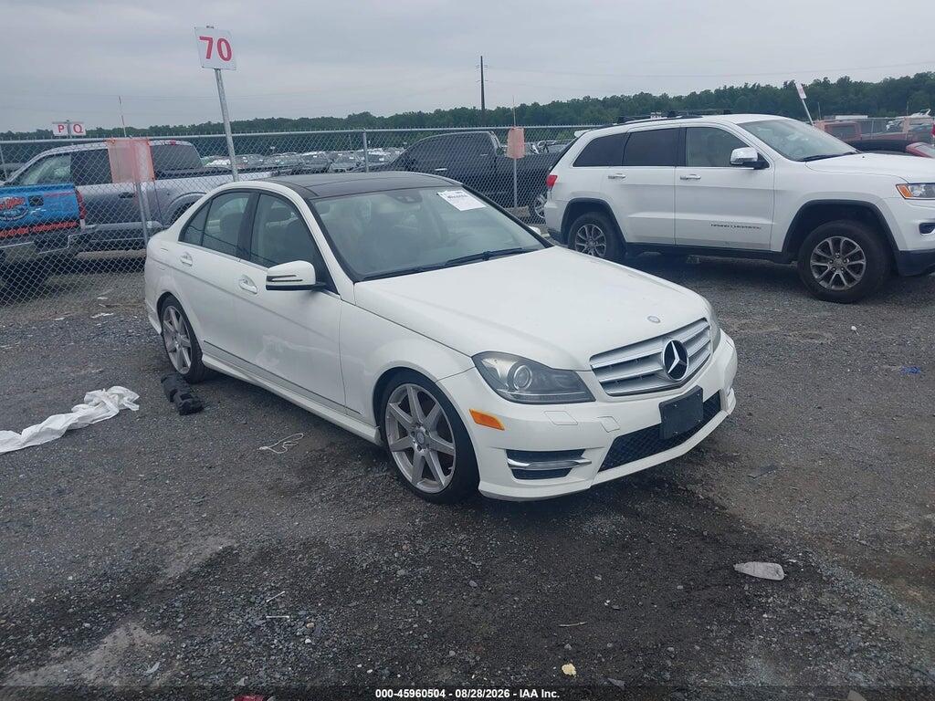 WDDGF8BB9CR201248 2012 MERCEDES-BENZ C 300 photo no. 1