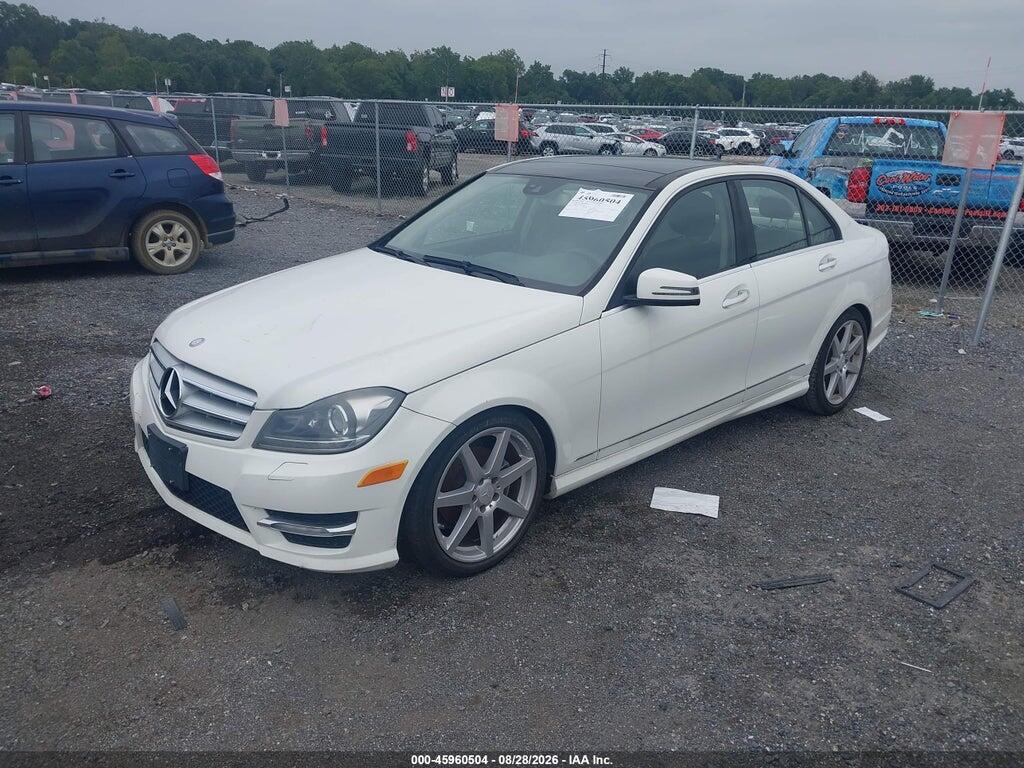 WDDGF8BB9CR201248 2012 MERCEDES-BENZ C 300 photo no. 2