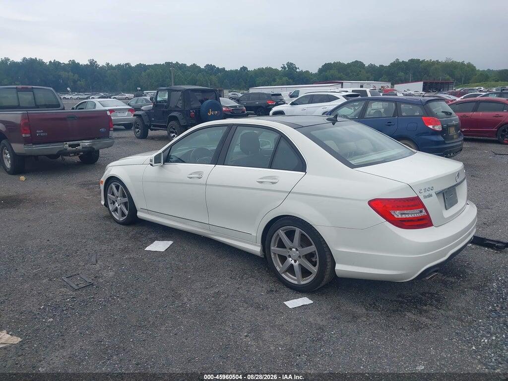 WDDGF8BB9CR201248 2012 MERCEDES-BENZ C 300 photo no. 3