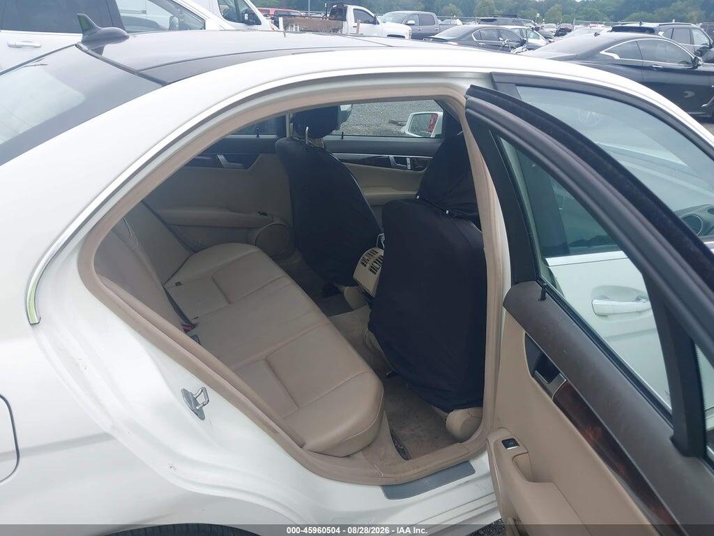 WDDGF8BB9CR201248 2012 MERCEDES-BENZ C 300 photo no. 8