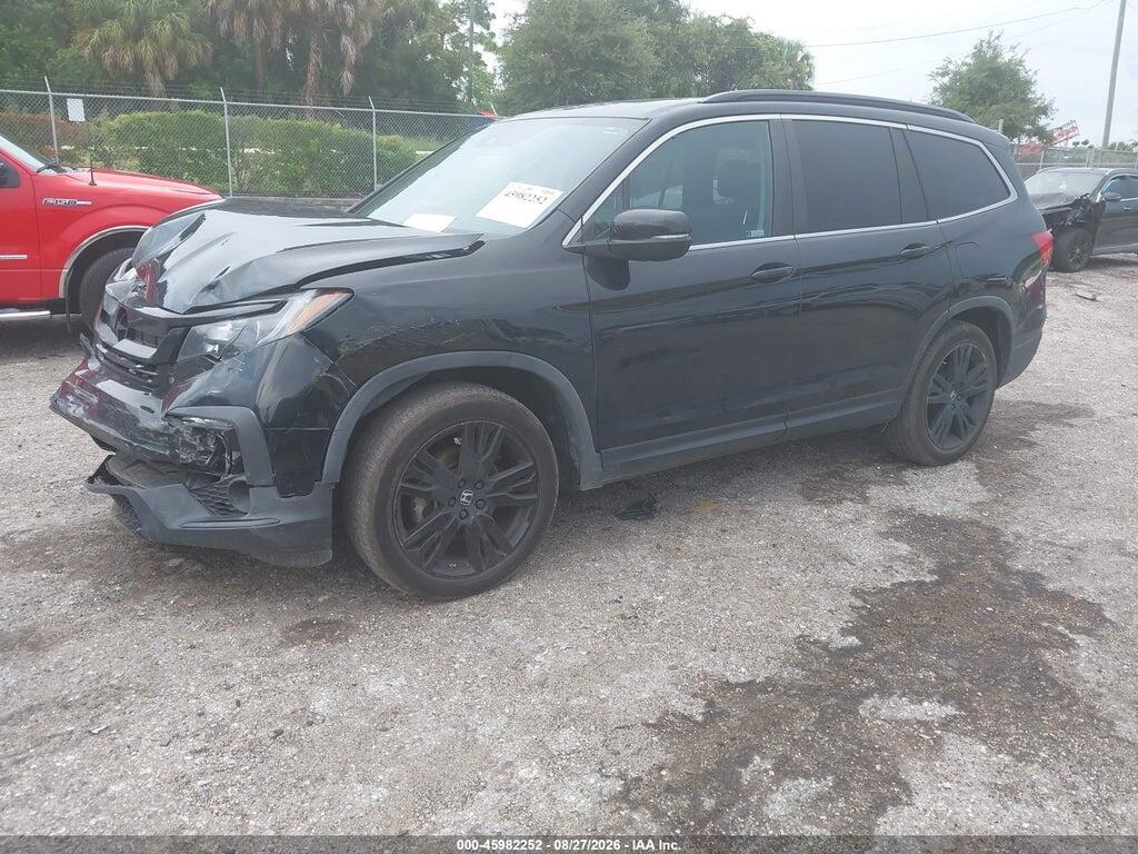 5FNYF5H29NB025590 2022 HONDA PILOT photo no. 2