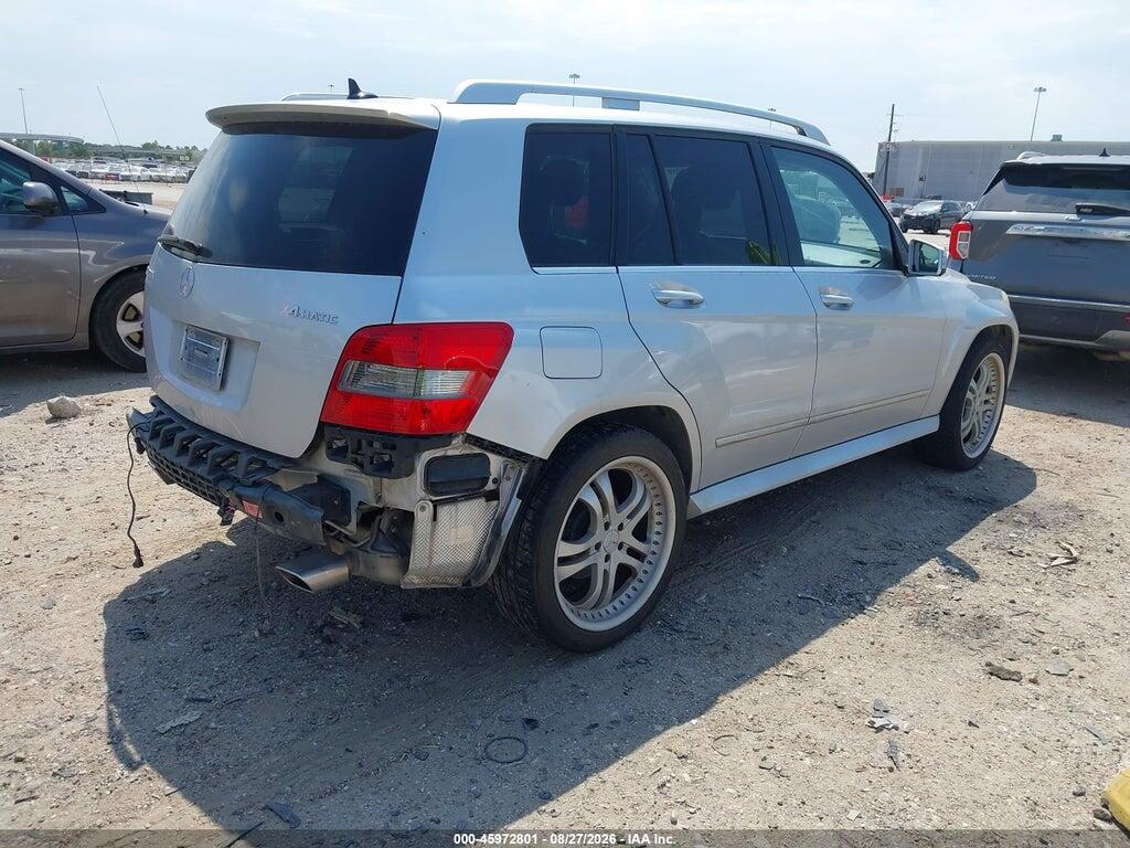 WDCGG8HB3AF270640 2010 MERCEDES-BENZ GLK 350 photo no. 4