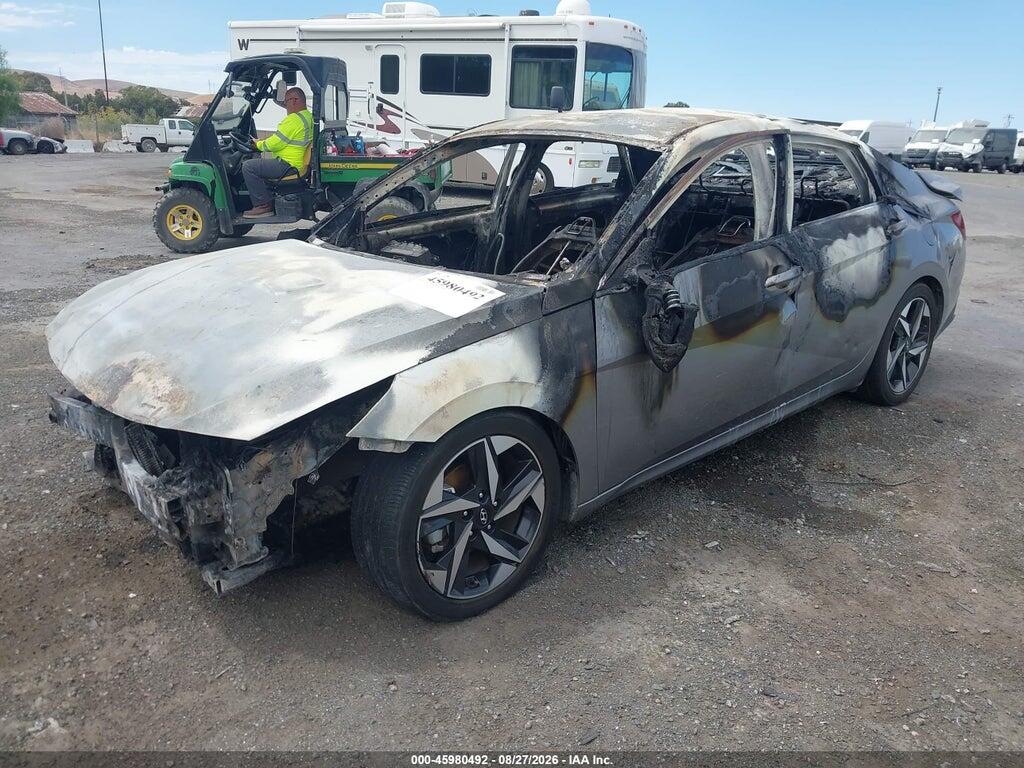 KMHLS4AG0PU522958 2023 HYUNDAI ELANTRA photo no. 2