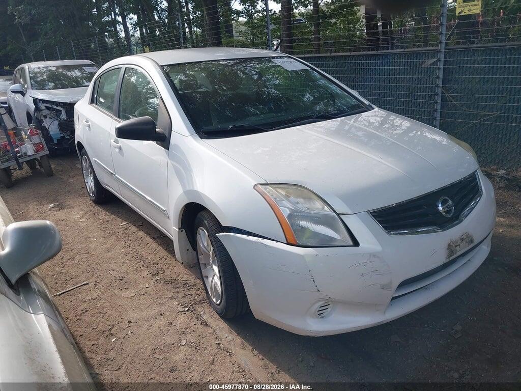 2012 NISSAN SENTRA 3M1AB6AP2CL708693