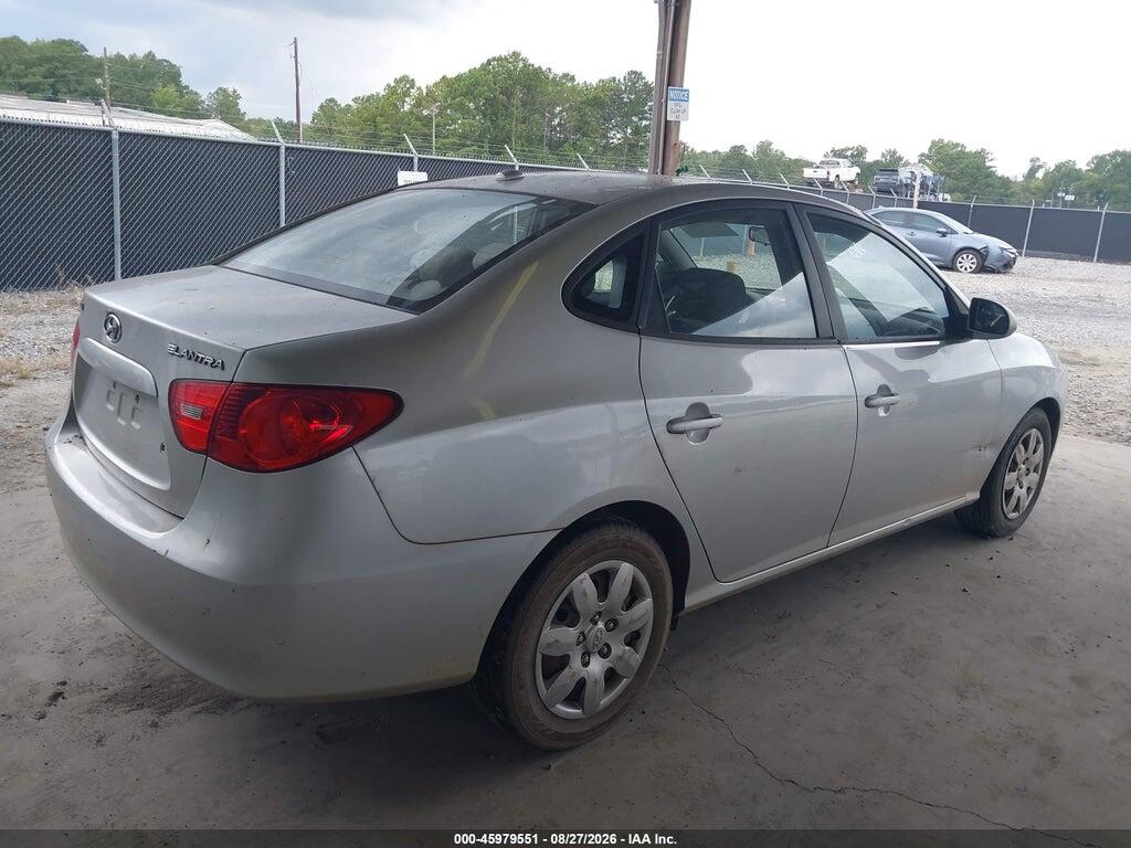 KMHDU46D08U521890 2008 HYUNDAI ELANTRA photo no. 4