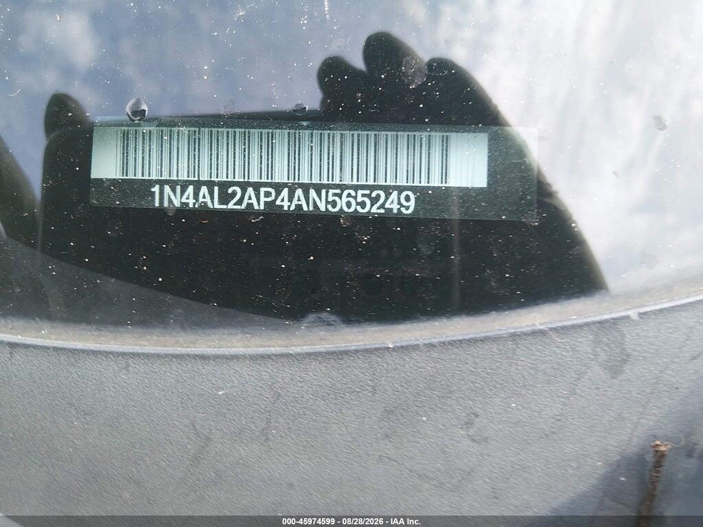 1N4AL2AP4AN565249 2010 NISSAN ALTIMA photo no. 9