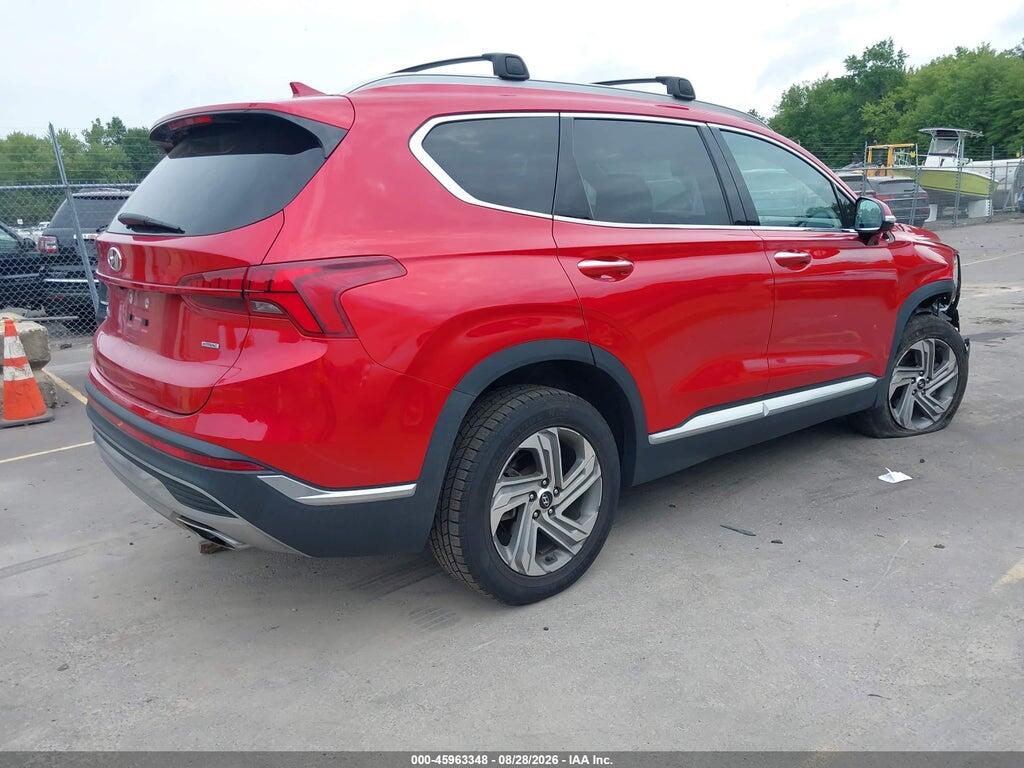 5NMS3DAJ2NH425581 2022 HYUNDAI SANTA FE photo no. 4