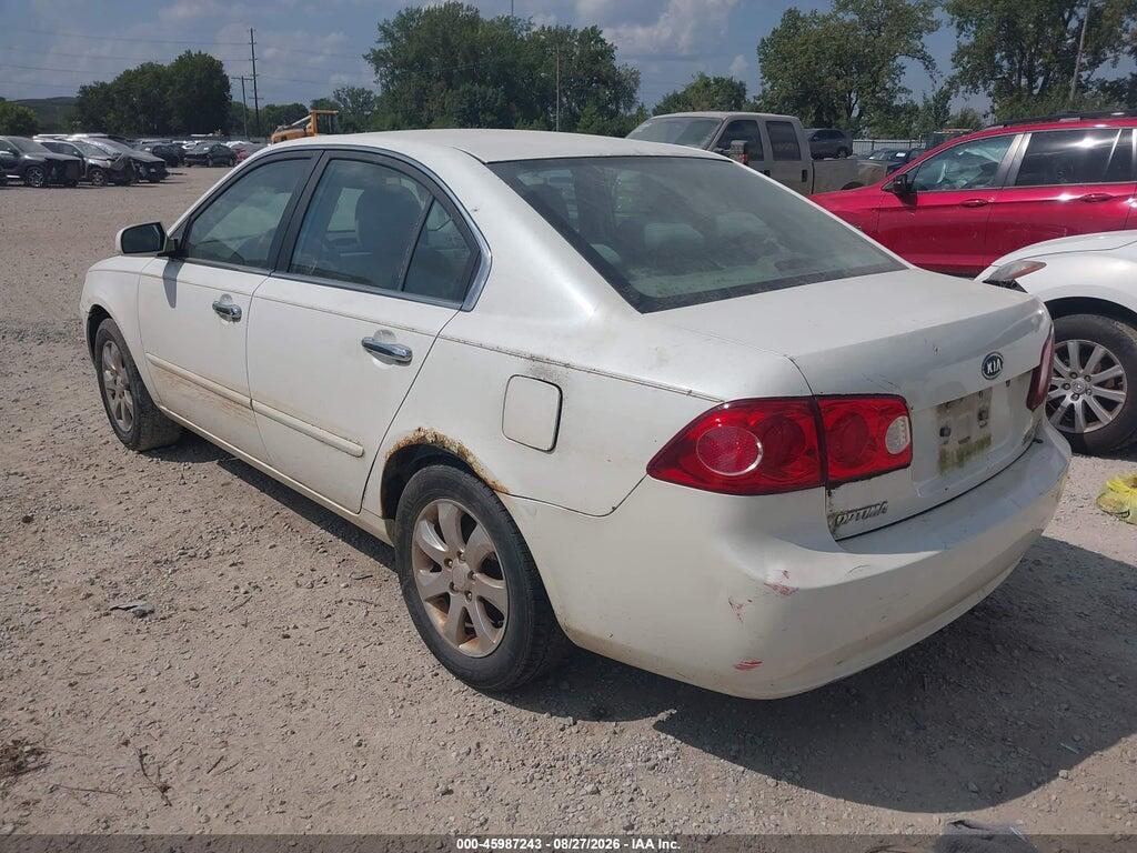 KNAGE123885229731 2008 KIA OPTIMA photo no. 3