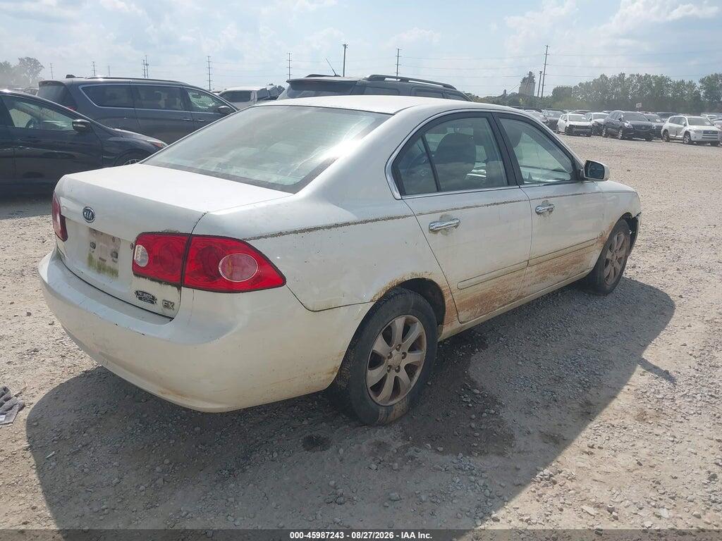 KNAGE123885229731 2008 KIA OPTIMA photo no. 4