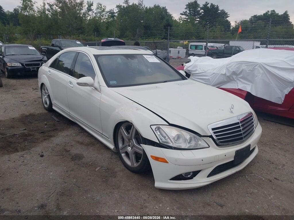 2008 MERCEDES-BENZ S 550 WDDNG71XX8A155608