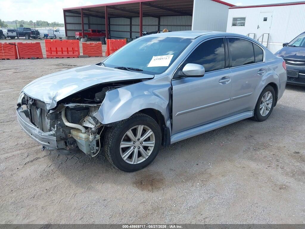 4S3BMCG60C3042857 2012 SUBARU LEGACY photo no. 2