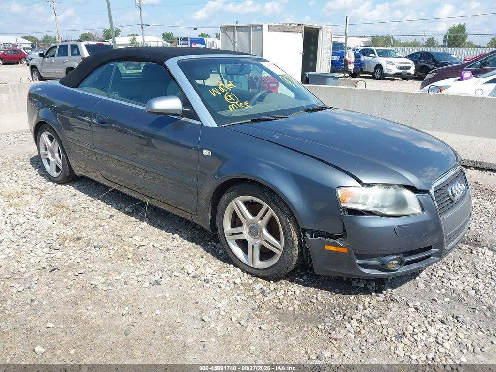 2007 AUDI A4 WAUDF48HX7K034119