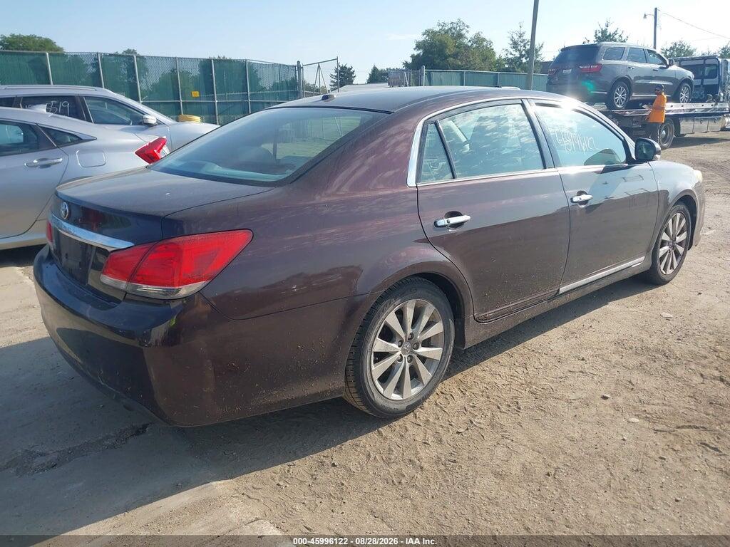 4T1BK3DB6CU463964 2012 TOYOTA AVALON photo no. 4