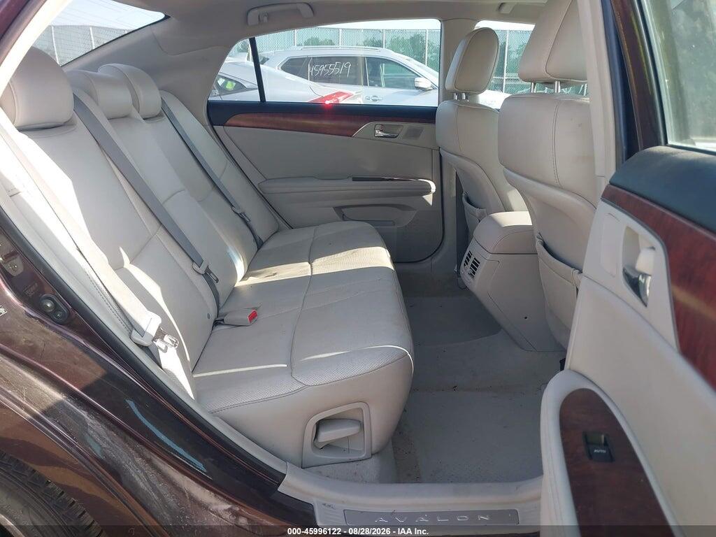 4T1BK3DB6CU463964 2012 TOYOTA AVALON photo no. 8