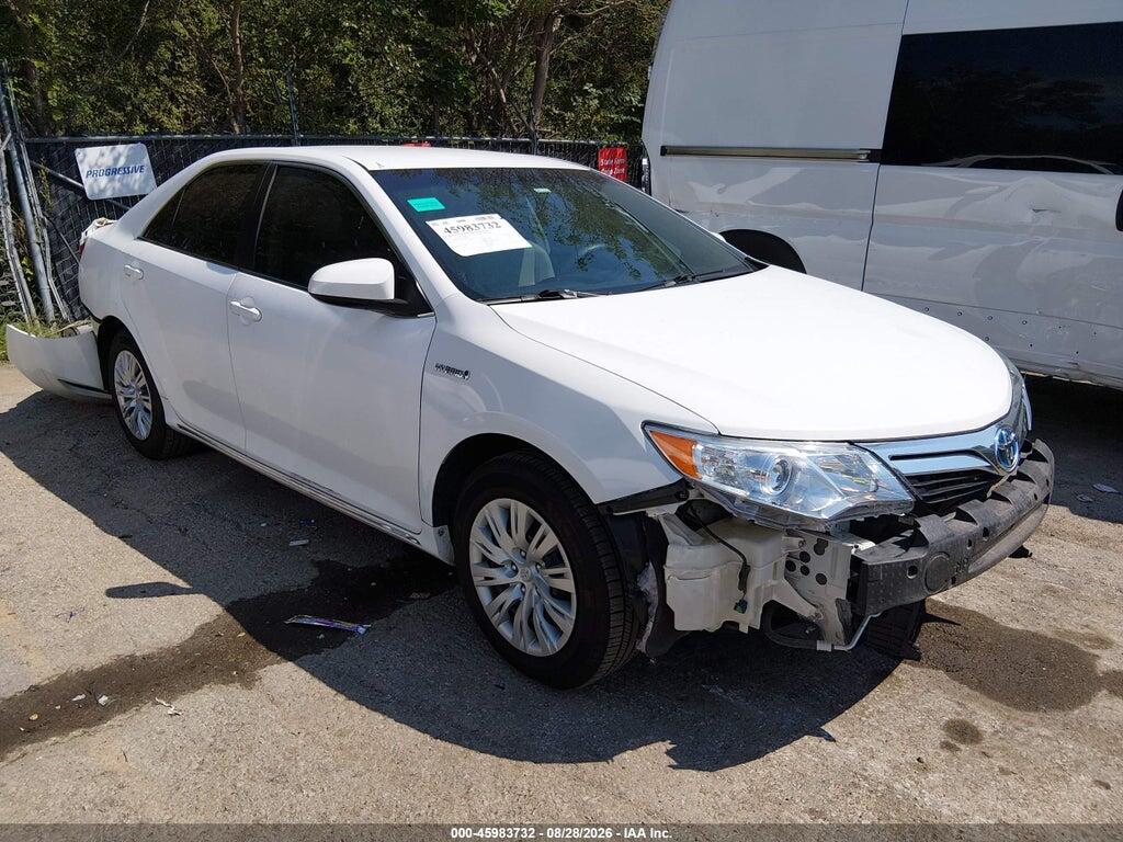 2012 TOYOTA CAMRY HYBRID 4T1BD1FK4CU029666