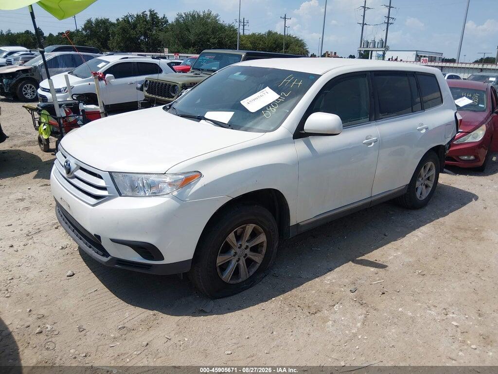 5TDZK3EHXCS080412 2012 TOYOTA HIGHLANDER photo no. 2