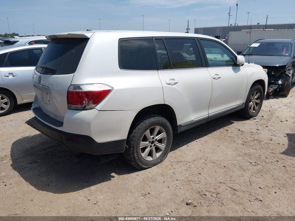 5TDZK3EHXCS080412 2012 TOYOTA HIGHLANDER photo no. 4