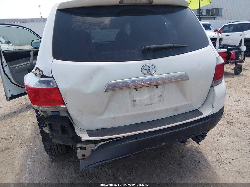 5TDZK3EHXCS080412 2012 TOYOTA HIGHLANDER photo no. 6