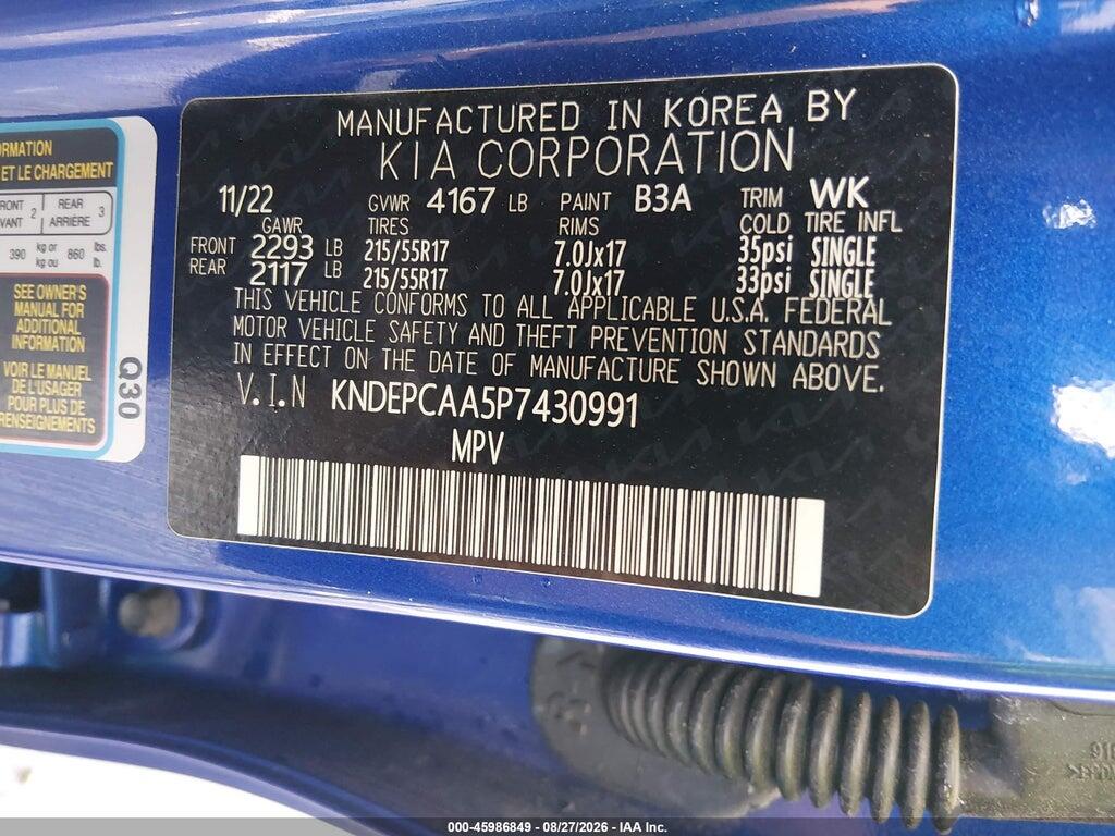 KNDEPCAA5P7430991 2023 KIA SELTOS photo no. 9