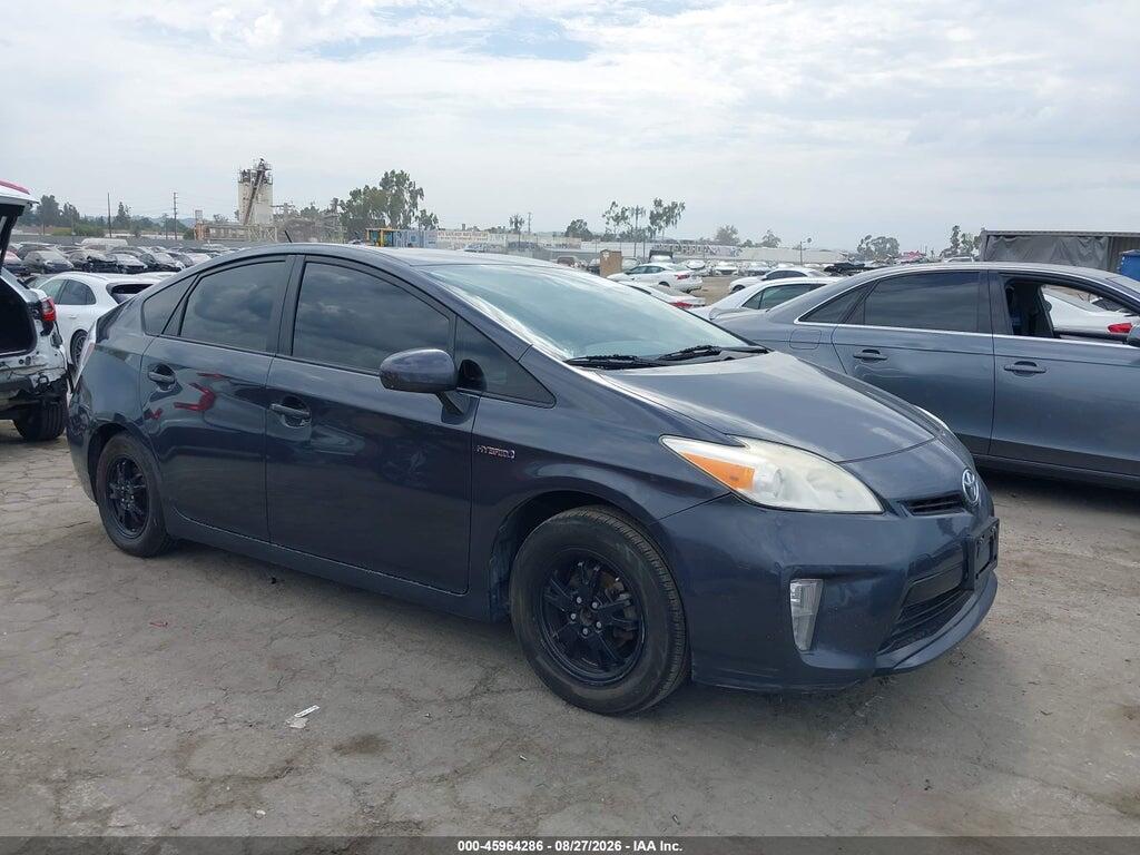 2012 TOYOTA PRIUS JTDKN3DU7C5492607