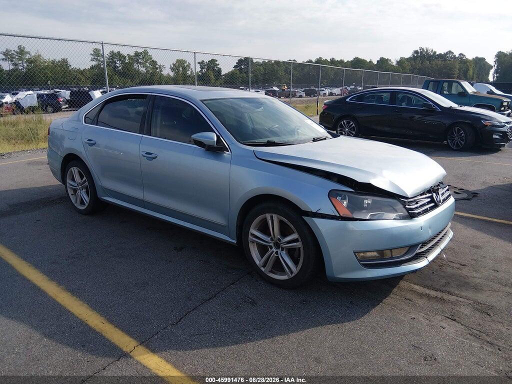 2012 VOLKSWAGEN PASSAT 1VWCN7A30CC070808