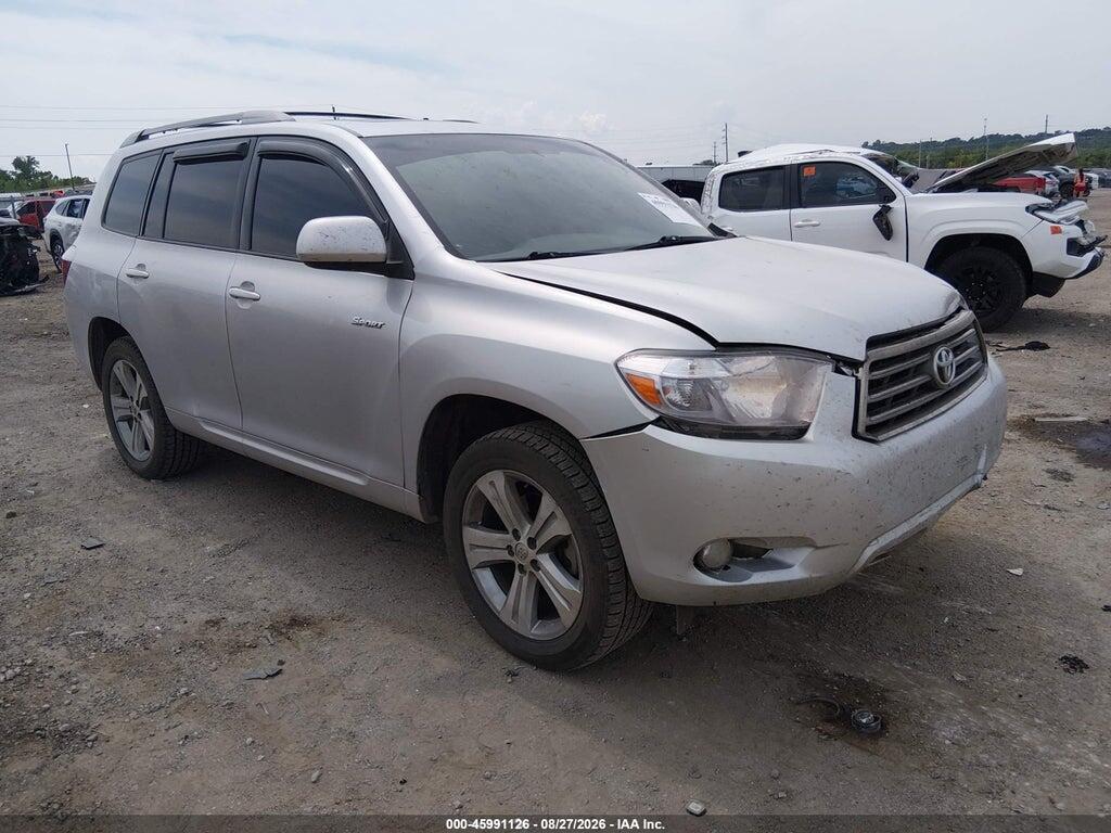 JTEDS43A482016382 2008 TOYOTA HIGHLANDER photo no. 1