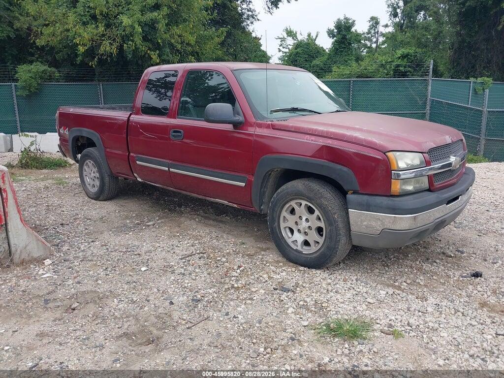 2004 CHEVROLET SILVERADO 1500 2GCEK19V741125544