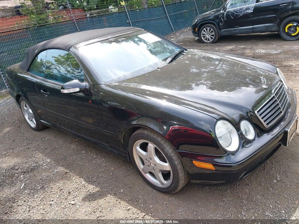 2002 MERCEDES-BENZ CLK 430 WDBLK70G62T092986