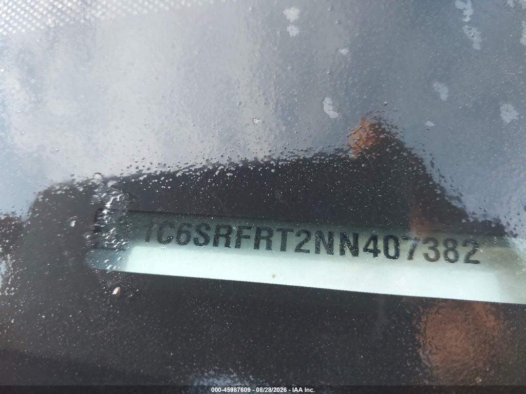 1C6SRFRT2NN407382 2022 RAM 1500 photo no. 9