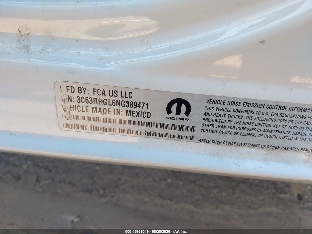 3C63RRGL6NG389471 2022 RAM 3500 photo no. 8