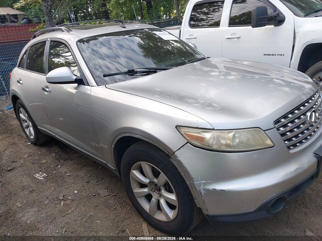 2005 INFINITI FX35 JNRAS08W75X216353