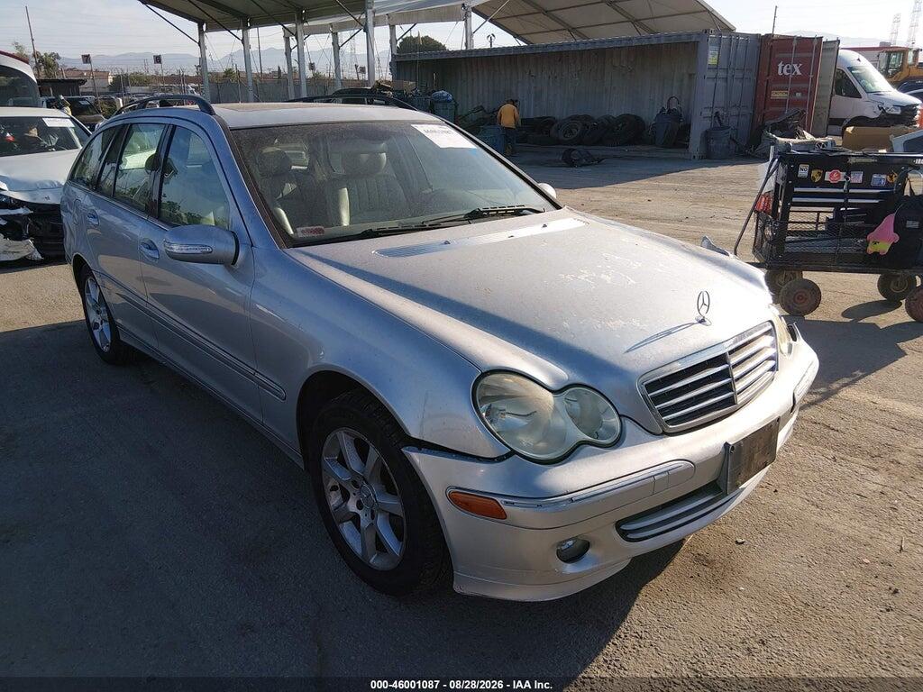 2005 MERCEDES-BENZ C 240 WDBRH61J65F653235