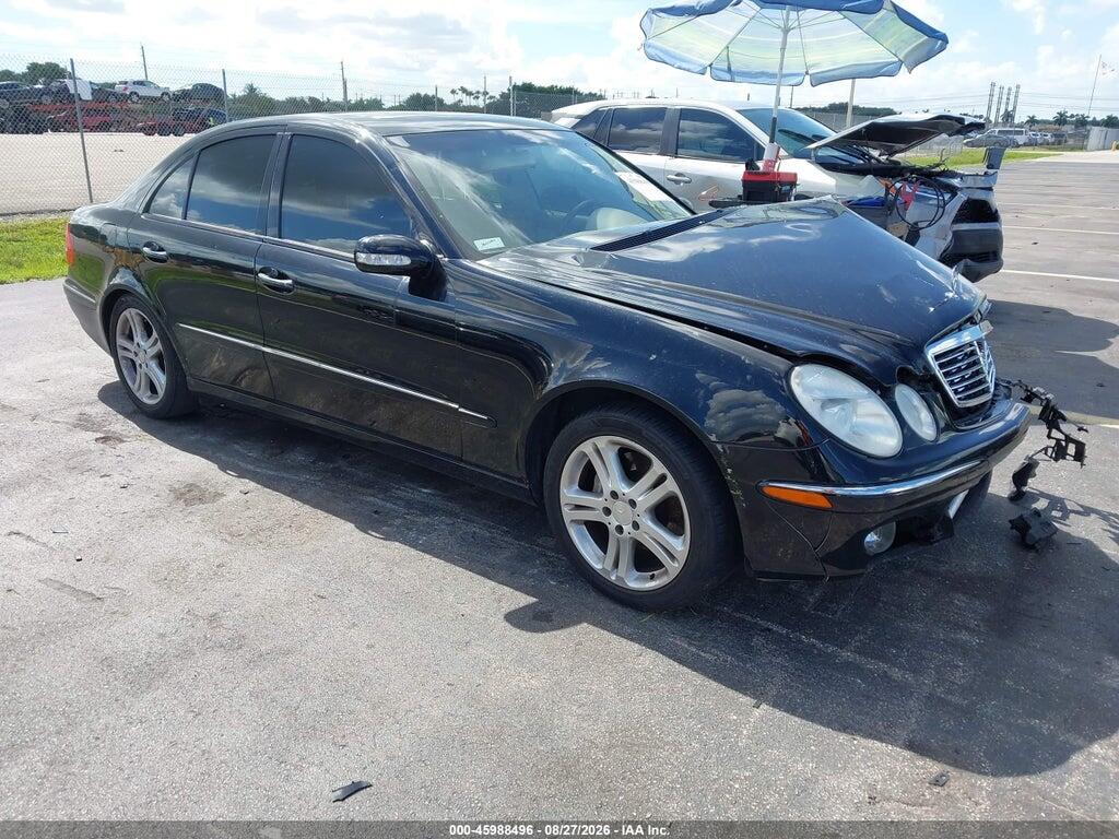 2005 MERCEDES-BENZ E 500 WDBUF70J35A663810