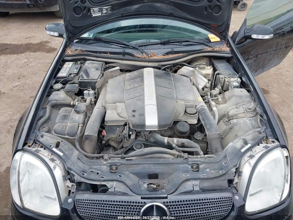 WDBKK65F31F210253 2001 MERCEDES-BENZ SLK 320 photo no. 10