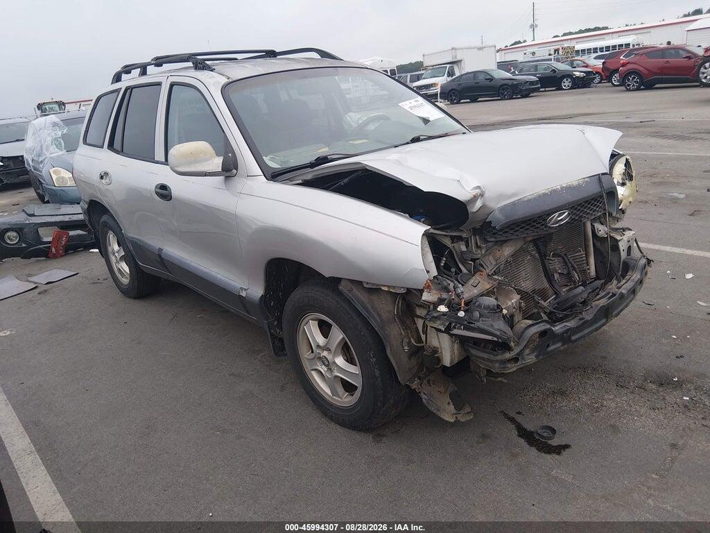 2004 HYUNDAI SANTA FE KM8SC13D44U772659