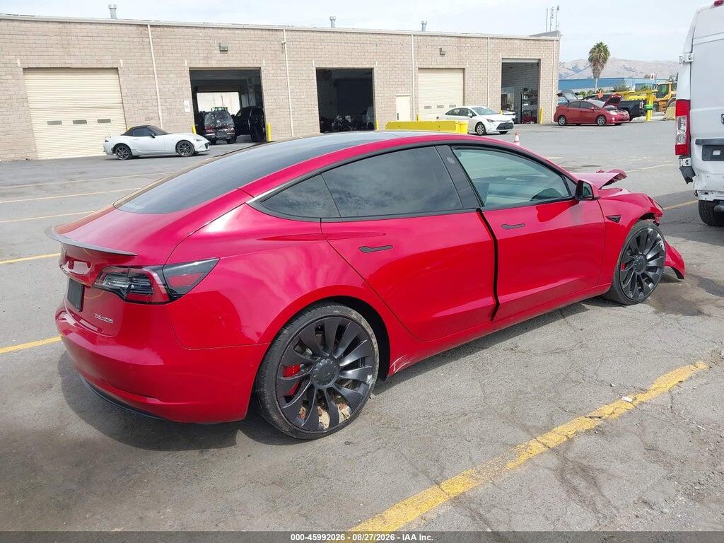 5YJ3E1EC3NF131357 2022 TESLA MODEL 3 photo no. 4