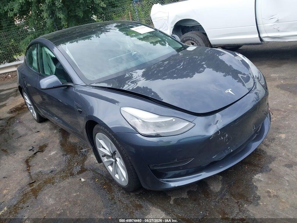 2022 TESLA MODEL 3 5YJ3E1EA9NF374895