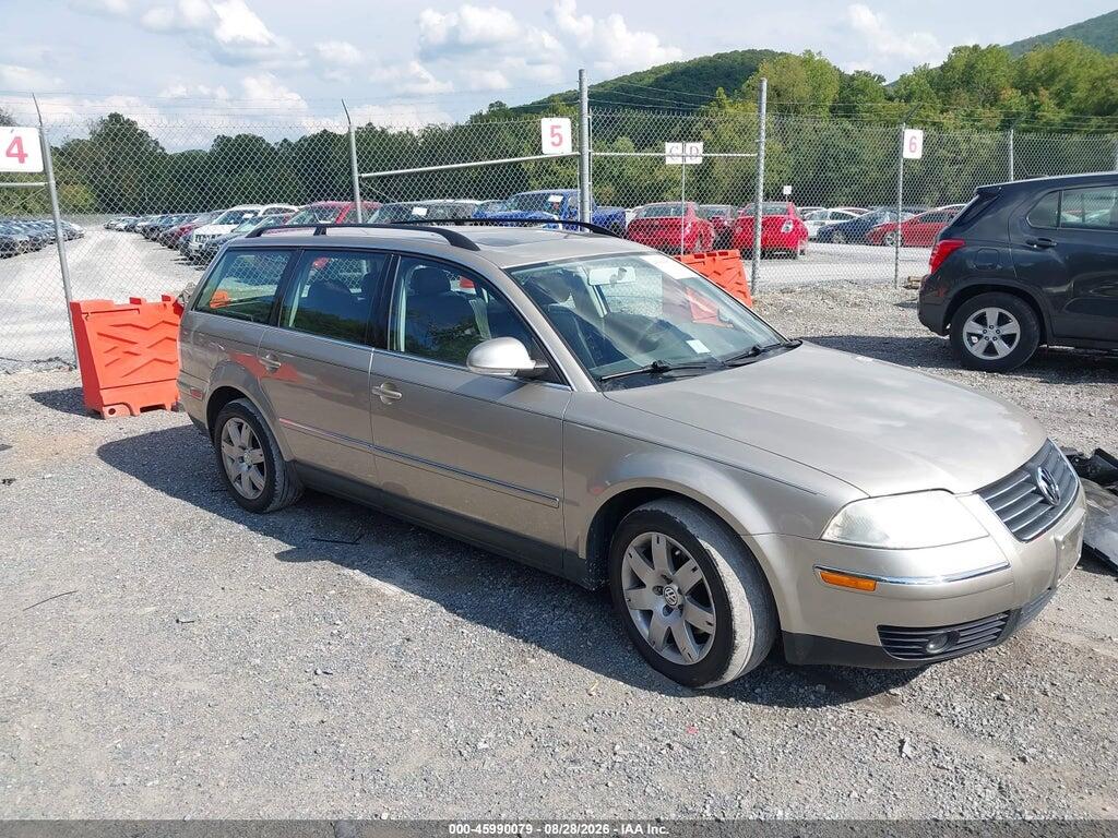 2005 VOLKSWAGEN PASSAT WVWDD63B25E152247