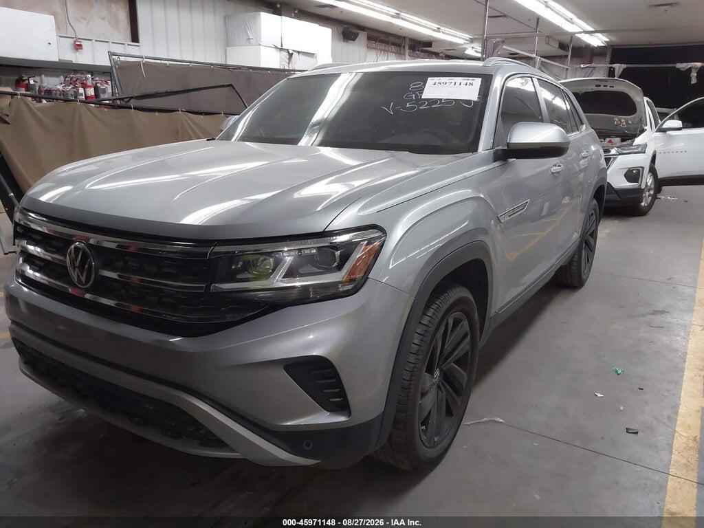 1V2WE2CA6NC205225 2022 VOLKSWAGEN ATLAS CROSS SPORT photo no. 2
