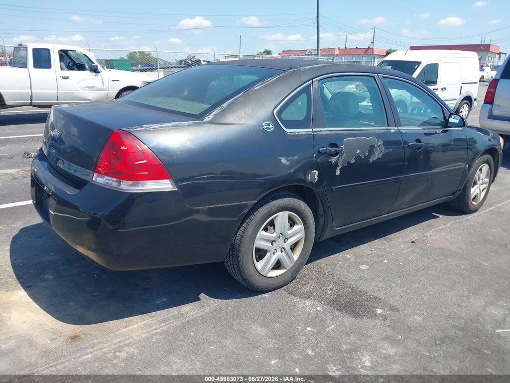 2G1WB58K869133619 2006 CHEVROLET IMPALA photo no. 4