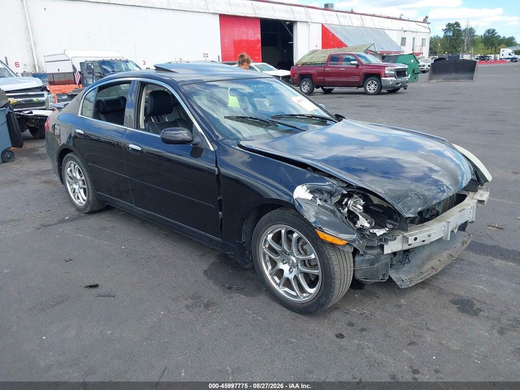 2006 INFINITI G35 JNKCV51E06M519068