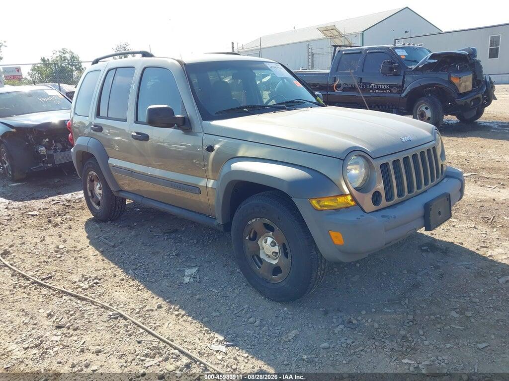 2006 JEEP LIBERTY 1J4GK48K16W124512