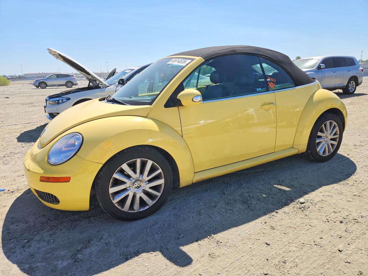 2008 VOLKSWAGEN NEW BEETLE 3VWRG31Y08M415804