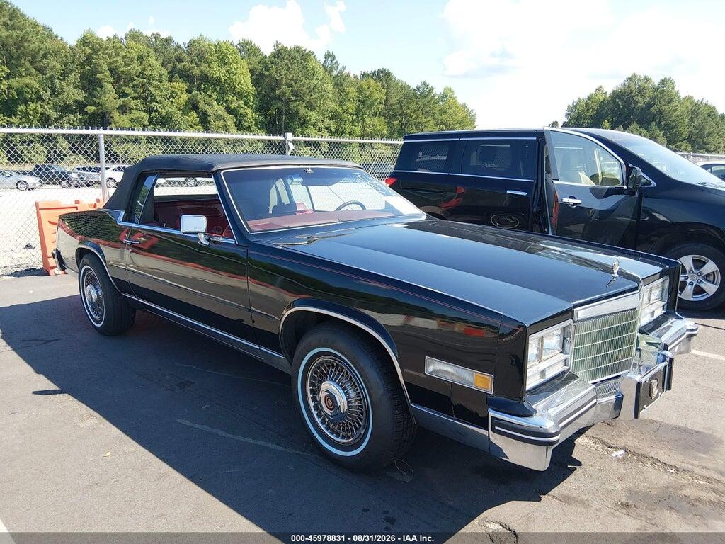 1984 CADILLAC ELDORADO 1G6AL578XEE640508