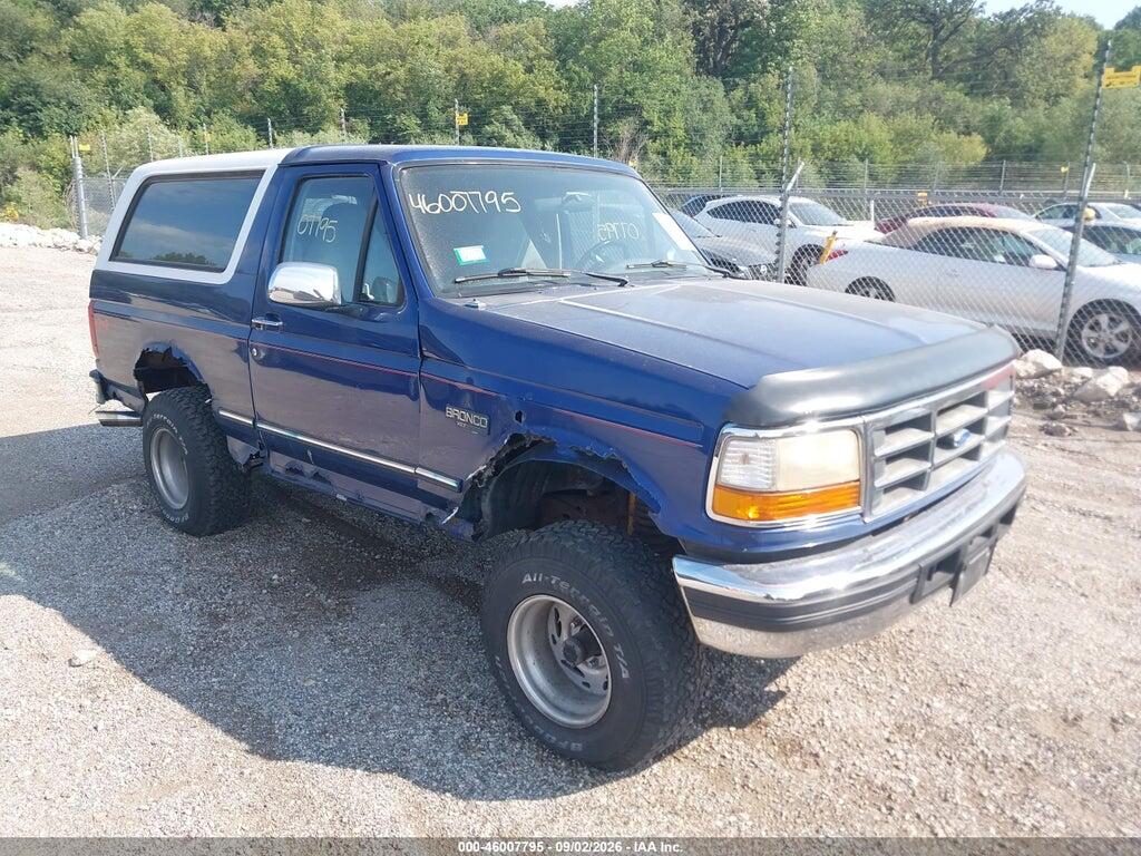 1996 FORD BRONCO 1FMEU15HXTLB67818